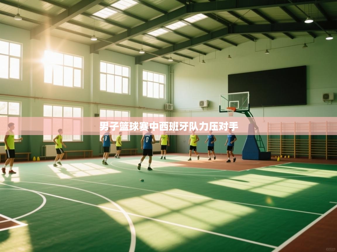 男子篮球赛中西班牙队力压对手  第2张